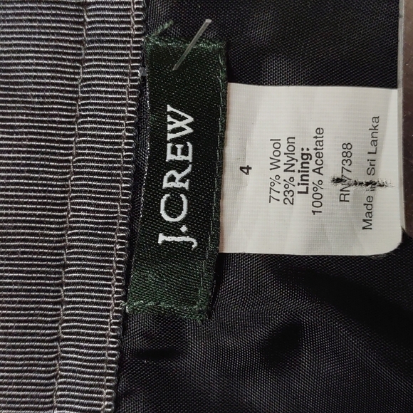 J Crew Wool blend mini skirt - Picture 3 of 11